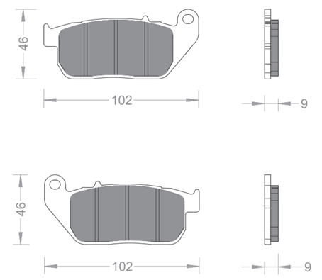 pastillas de freno high performance 1018580.' 'Industrias Japan